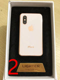 מצית מיני אייפון הנטענת בUSB ללא צורך בגז