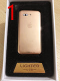 מצית מיני אייפון הנטענת בUSB ללא צורך בגז
