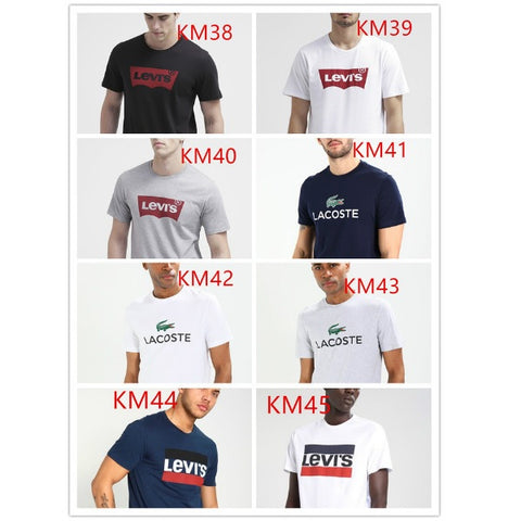 חולצות טישרט קלווין Calvin, לקוסט LACOSTE, ליוויס LEVIS