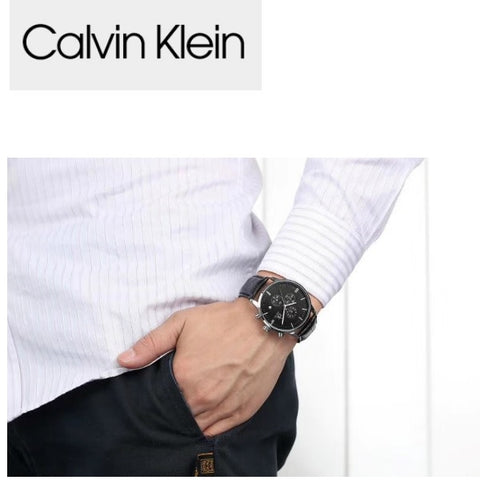 שעון קלווין קליין CK לגברים רצועת עור