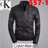 מעיל עור קלווין קליין Calvin Klein נדיר לגברים