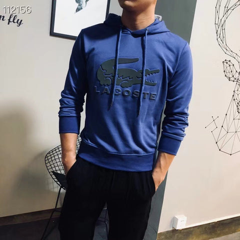חולצת הודיס קפוצ'ון של לקוסט LACOSTE