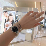 סט שעון צמיד וטבעת של קלווין קליין CK לנשים