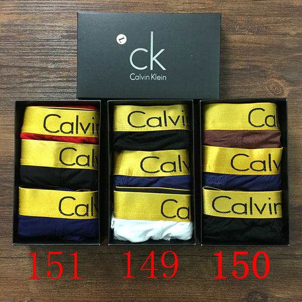 שלישיית בוקסרים של קלווין קליין Calvin Klein