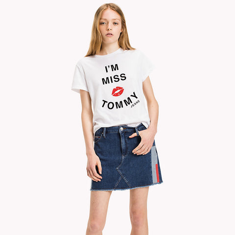 חולצת טישרט טומי TOMMY HILFIGER נשים